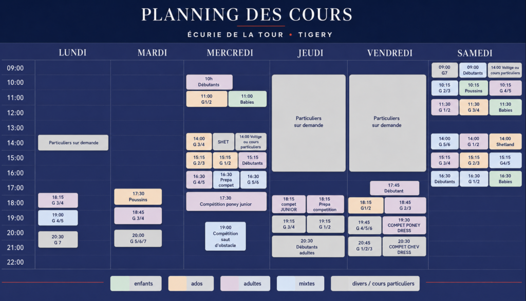 planning edt